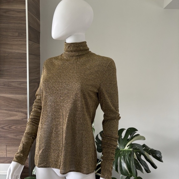 Philosophy Di Lorenzo Serafini Long Sleeve Gold Sz 10 US NWT❤️ - Picture 6 of 8